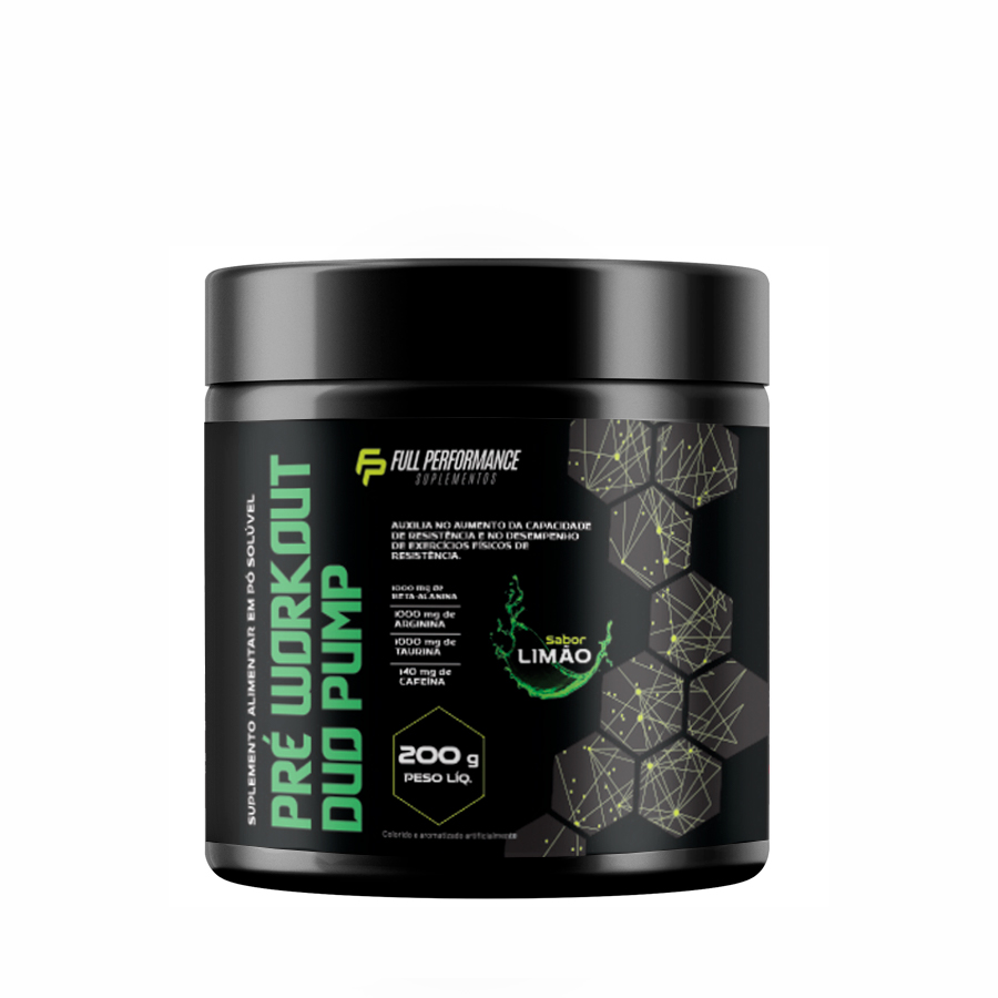 PRÉ TREINO LIMÃO COLORIDO 200G